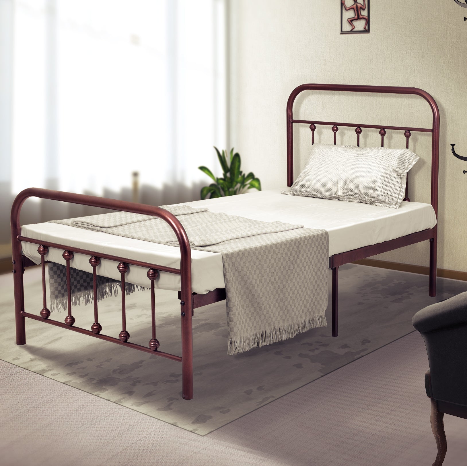 Vintage Bed Frame - Ambee21
