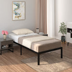 Minimalist Bed Frame - Black - Castle Beds