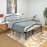 Washington Bed - Charcoal Grey - Ambee21