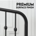 Washington Bed - Charcoal Grey - Ambee21