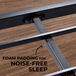 Minimalist Bed Frame - Black - Castle Beds