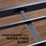 Minimalist Bed Frame - Black - Castle Beds