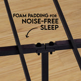 Washington Bed - Charcoal Grey - Ambee21