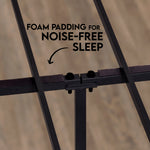 Washington Bed - Charcoal Grey - Ambee21