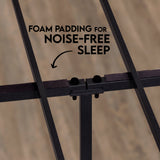 Washington Bed - Charcoal Grey - Ambee21