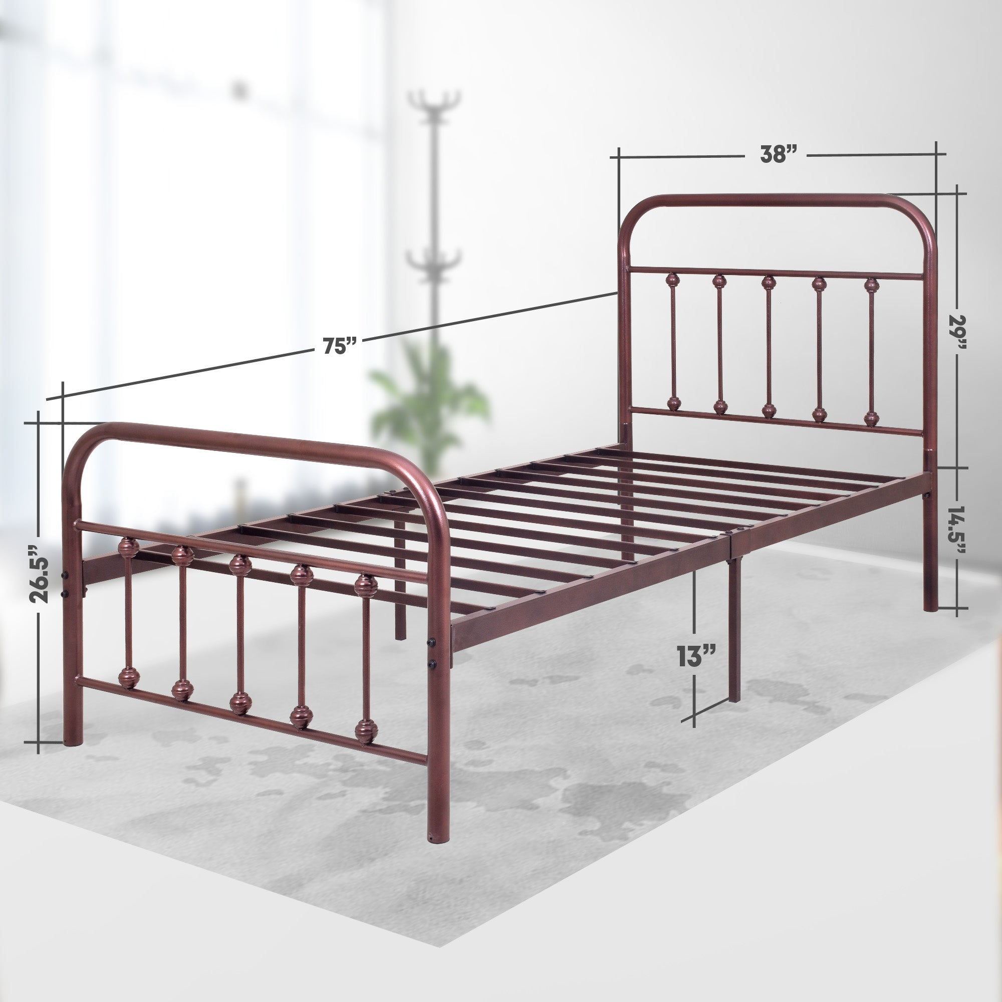 Vintage Bed Frame - Ambee21