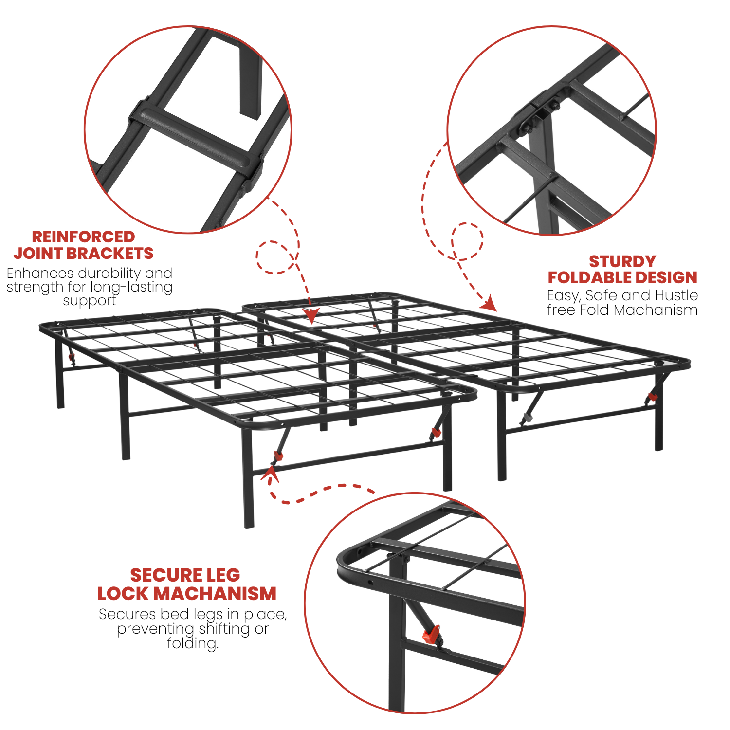 EZ Base Bed Frame - Castle Beds