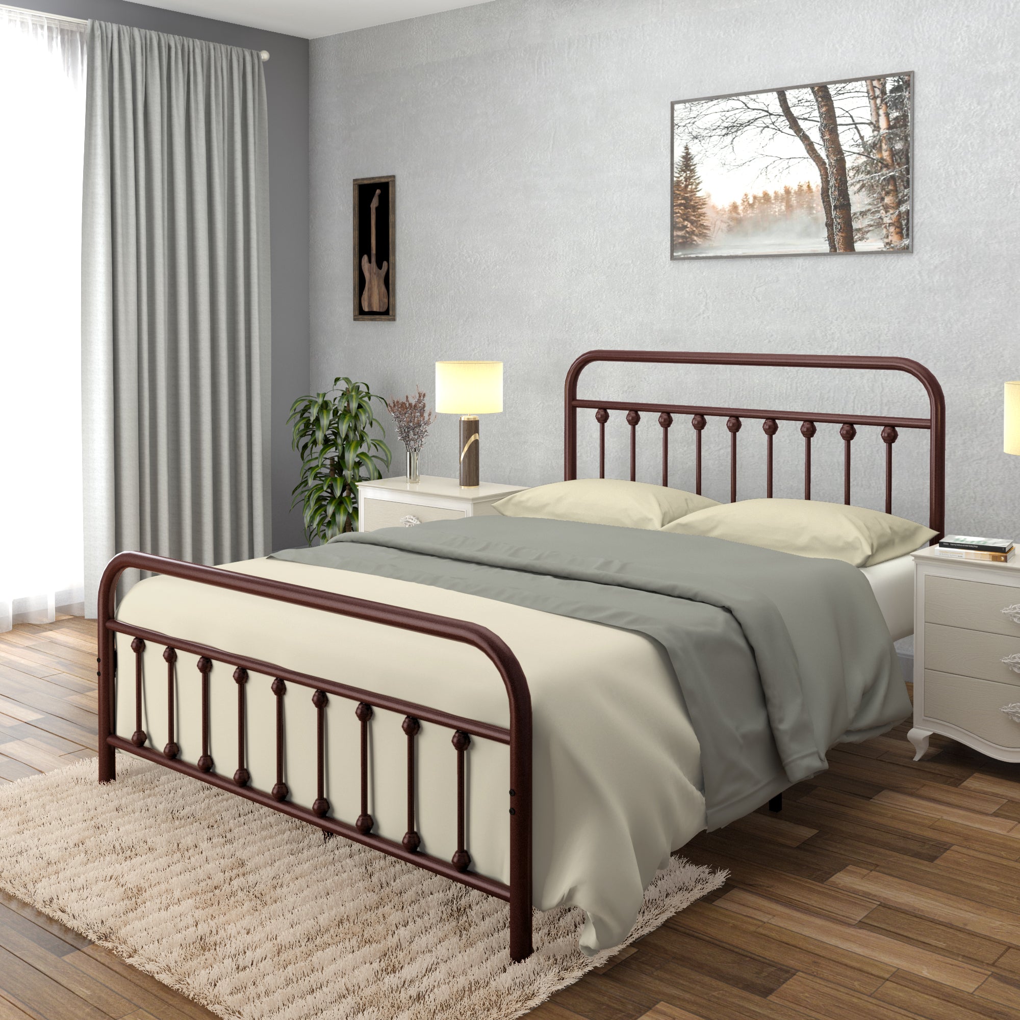 Vintage Bed Frame - Ambee21