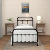 Vintage Bed Frame - Black - Ambee21
