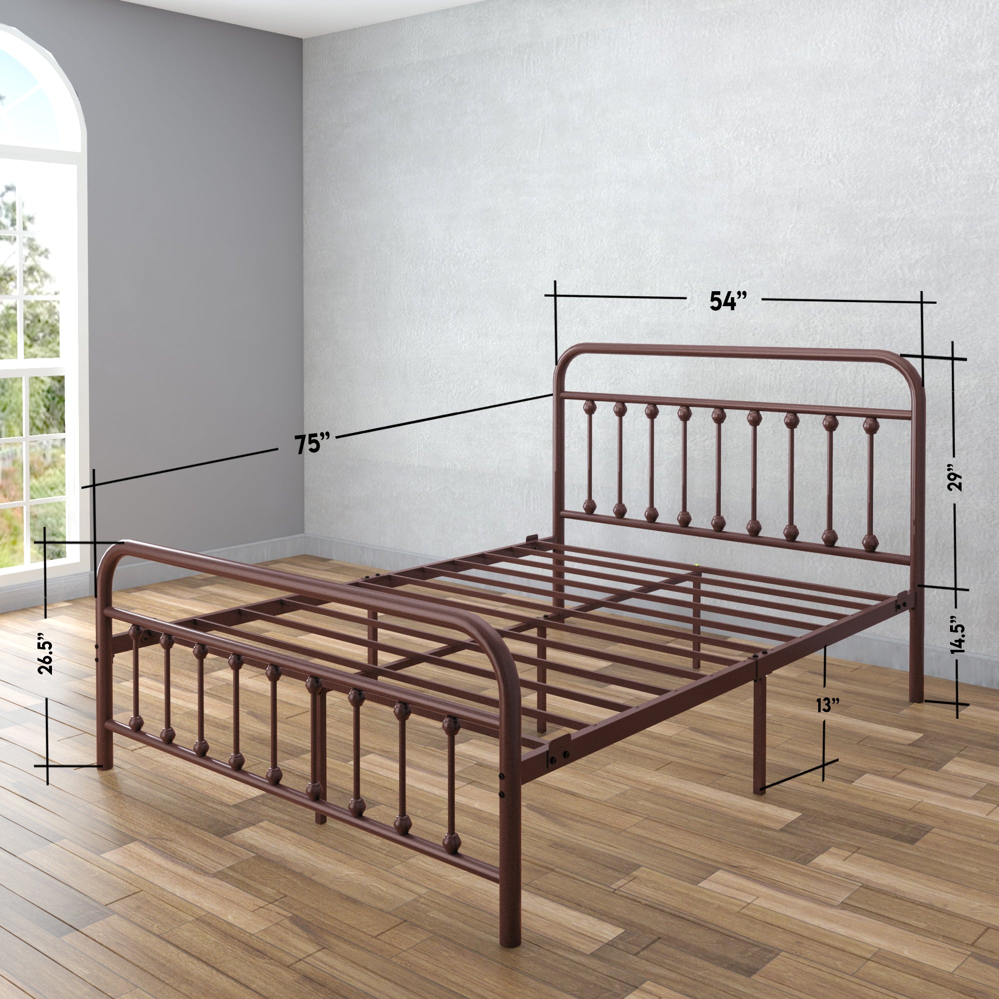 Vintage Bed Frame - Ambee21