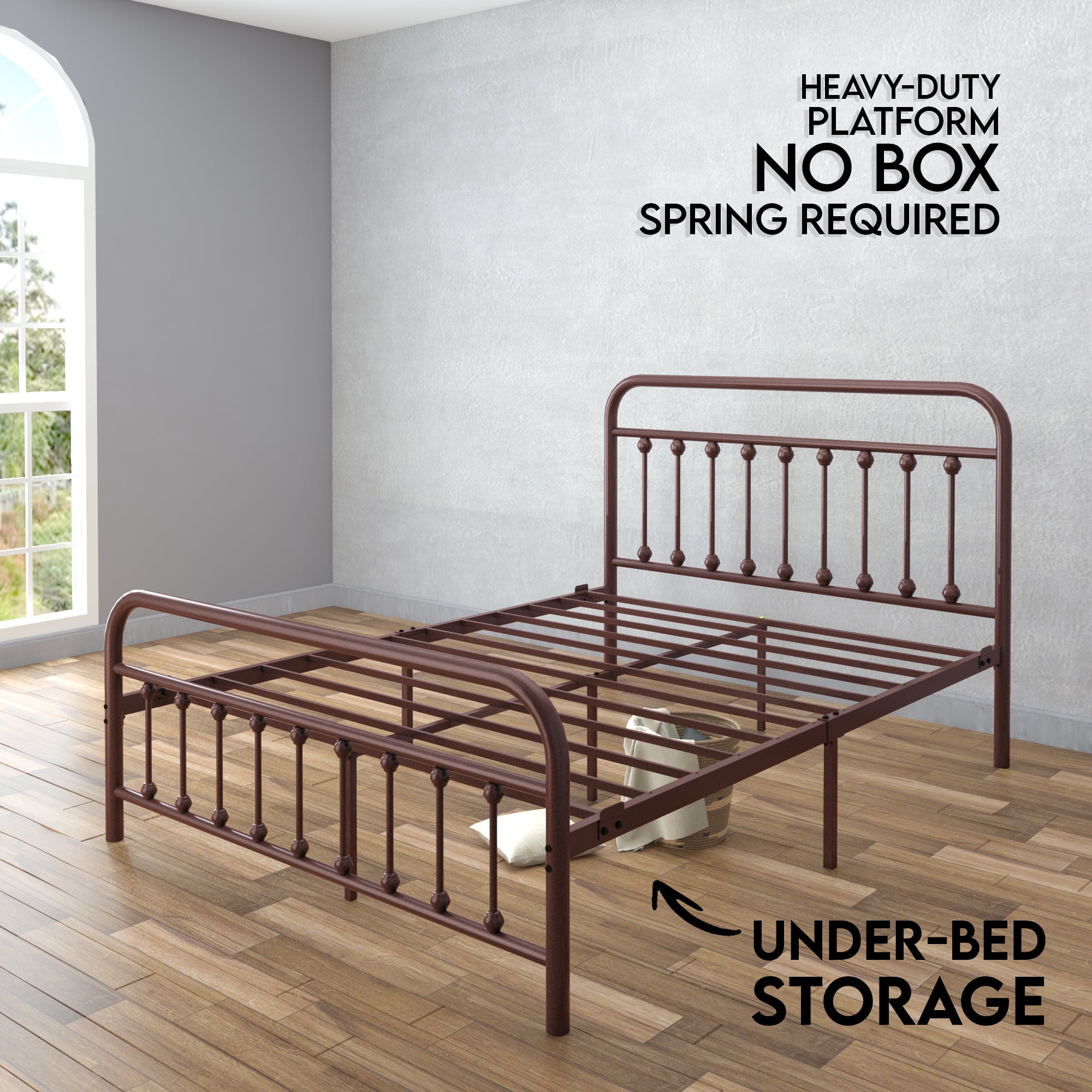 Vintage Bed Frame - Ambee21