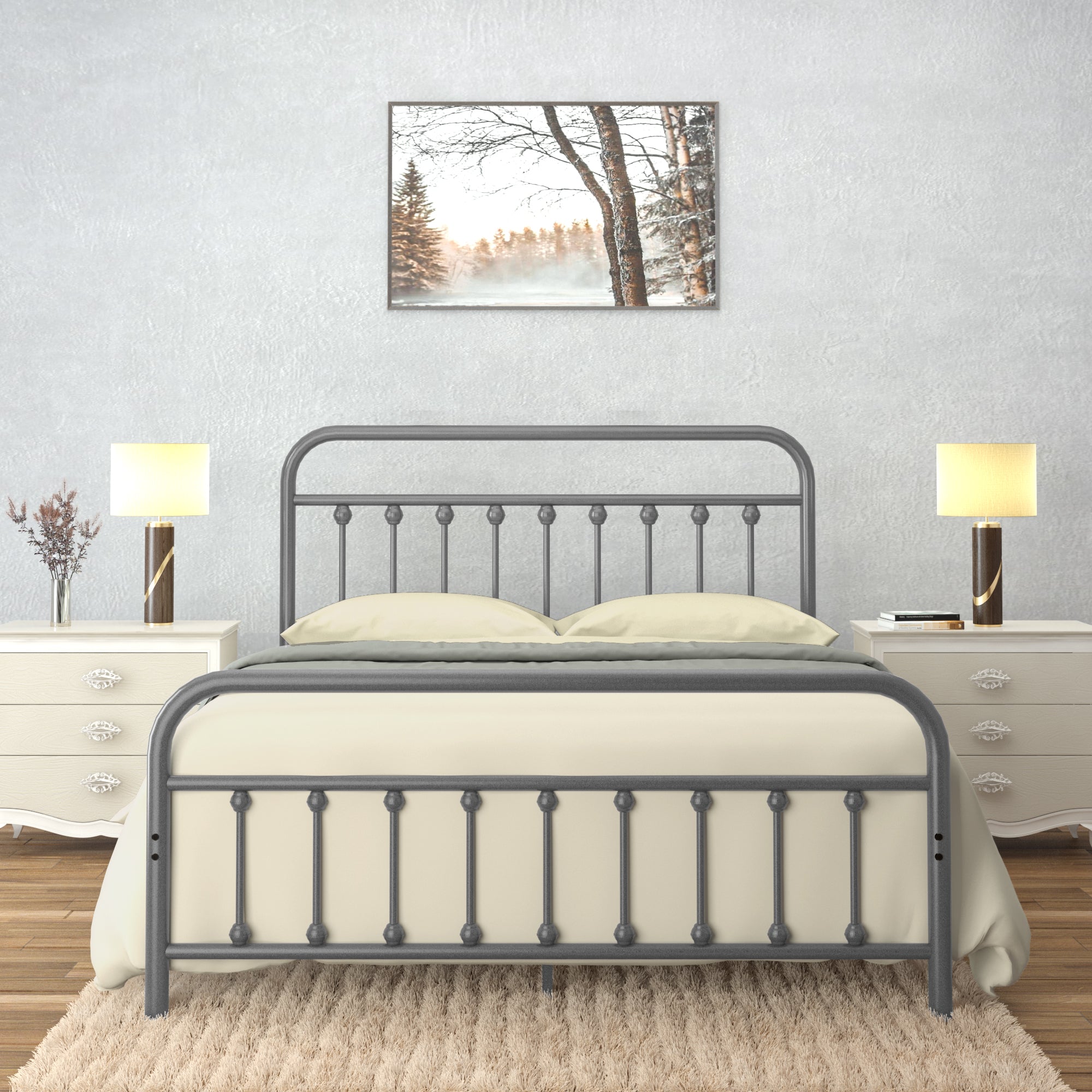 Vintage Bed Frame - Ambee21