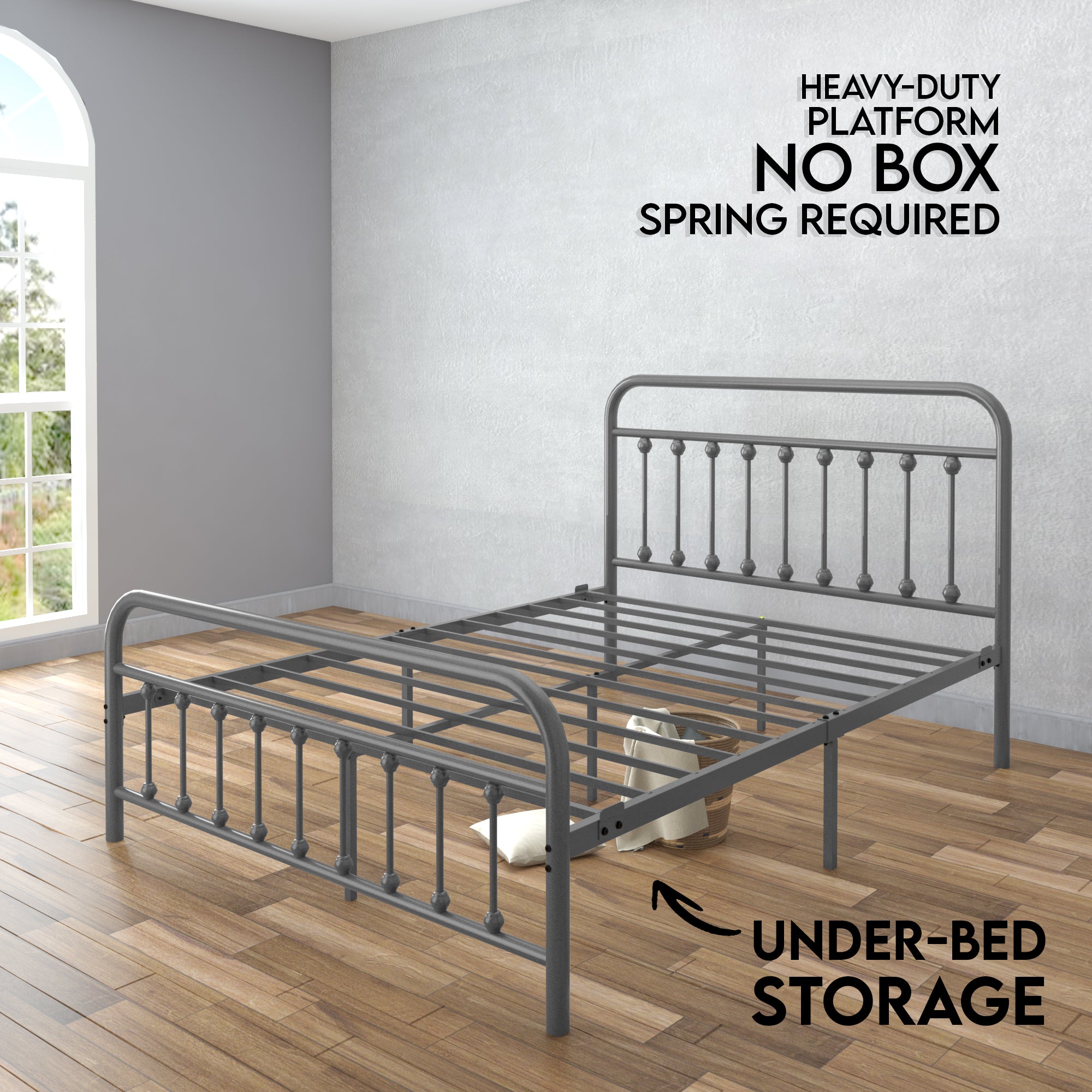 Vintage Bed Frame - Ambee21