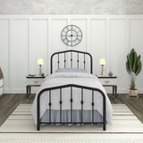Washington Bed - Charcoal Grey - Ambee21