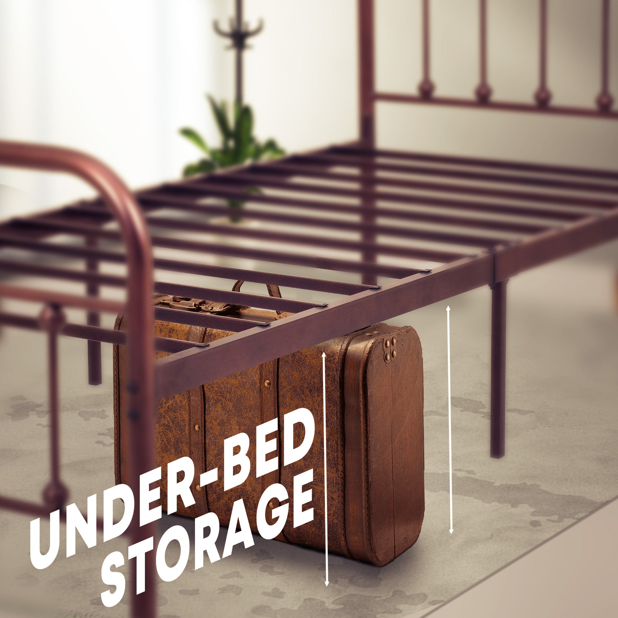 Vintage Bed Frame - Ambee21