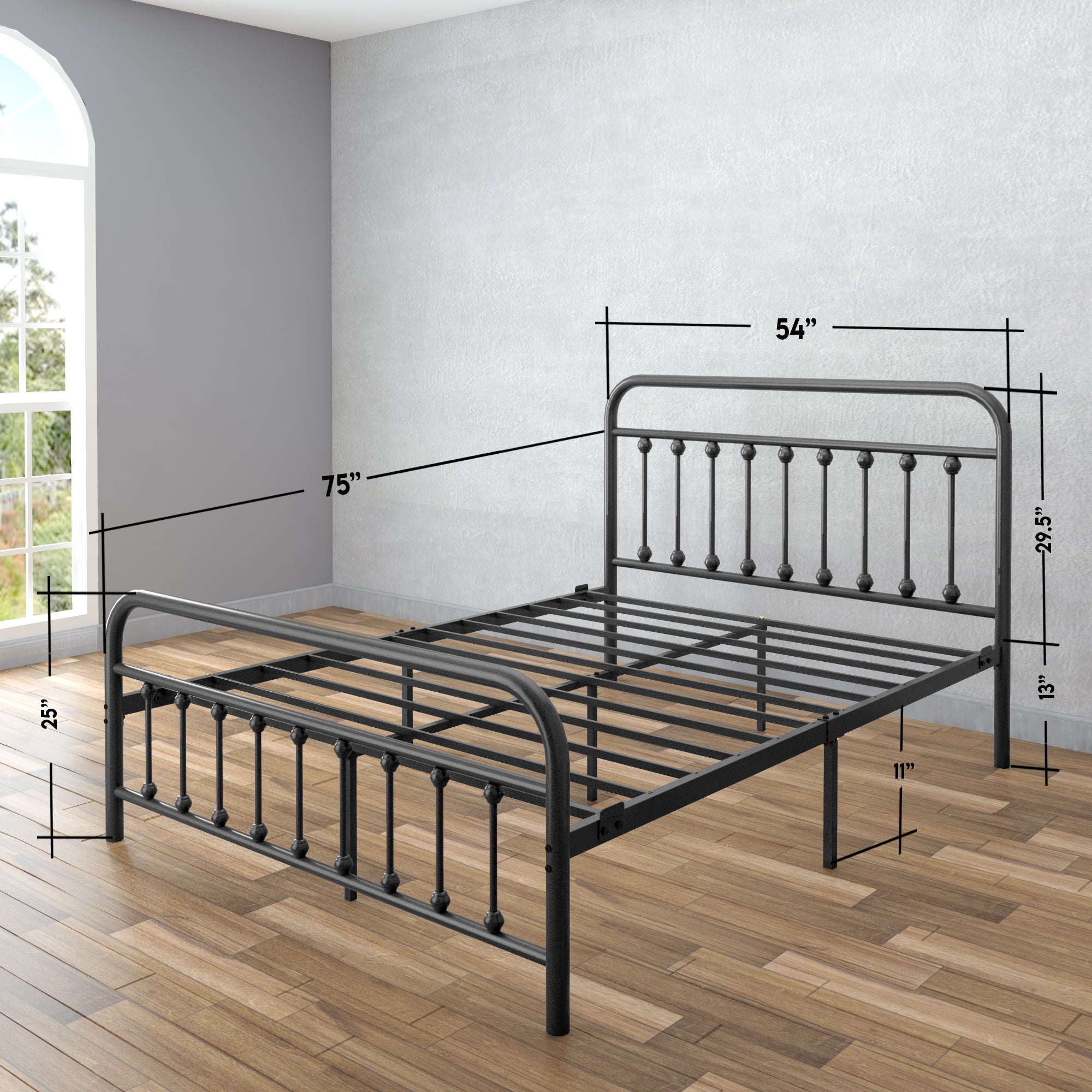 Vintage Bed Frame - Ambee21