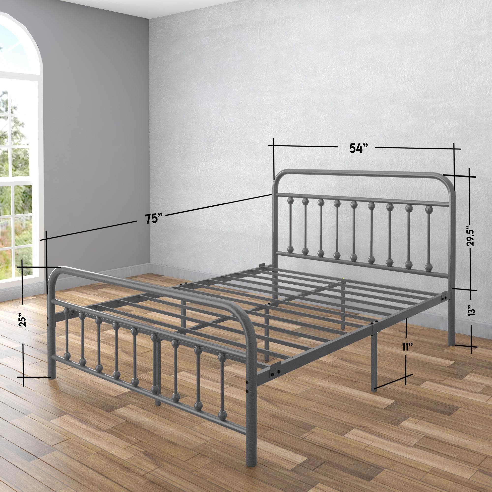 Vintage Bed Frame - Ambee21