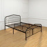 Washington Bed - Charcoal Grey - Ambee21