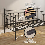 Day Bed- Black - Ambee21
