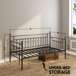 Day Bed- Black - Ambee21