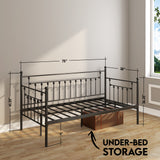 Day Bed- Black - Ambee21