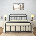 Vintage Bed Frame - Black - Ambee21