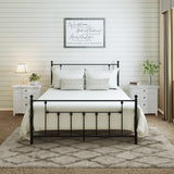 Victorian Bed Frame - Black - Ambee21