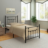 Victorian Bed Frame - Black - Ambee21