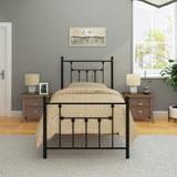 Victorian Bed Frame - Black - Ambee21