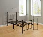 Victorian Bed Frame - Black - Ambee21